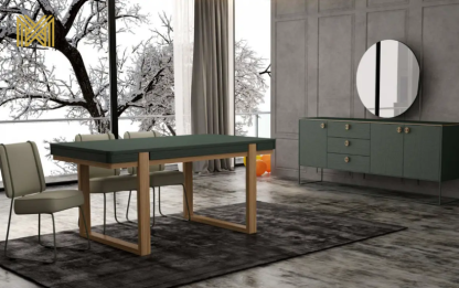 Complete Interieur Set Florence: Luxe Velvet Bankstel 3+3+1, TV-Unit, Eetkamer Set, Slaapkamer Set... - Afbeelding 4